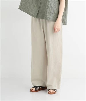 コットンリネンパンツ