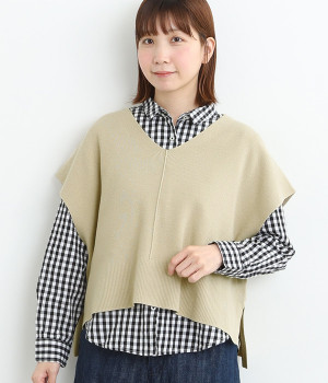 ニットベスト Vネック の商品一覧 ｜ナチュラン