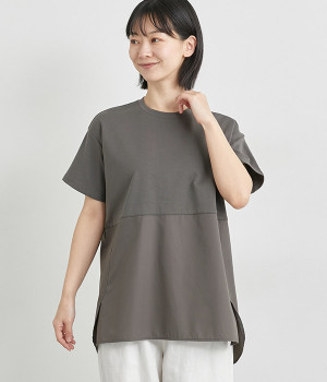 フレアー切替カットプルオーバー(チャコール-M)