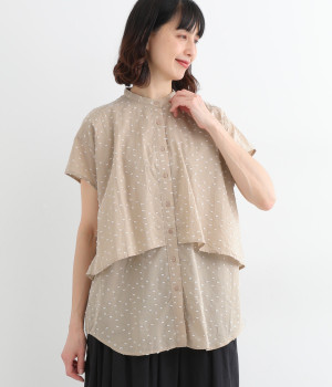 カットドビーロングシャツ