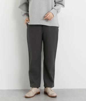 コットンテーパードパンツ(チャコール-L)