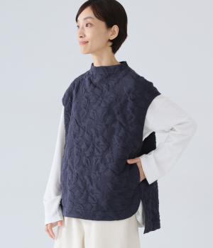 フクレジャカードベスト(ネイビー-F)