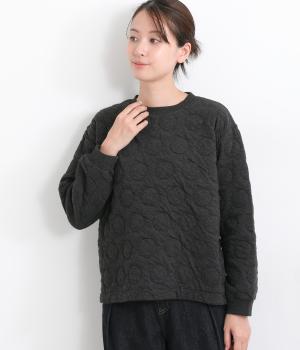 フクレドットプルオーバー(チャコール-L)