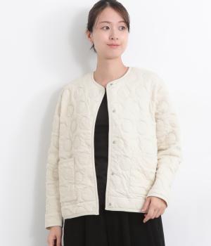 フクレドットカーディガン(アイボリー-M)