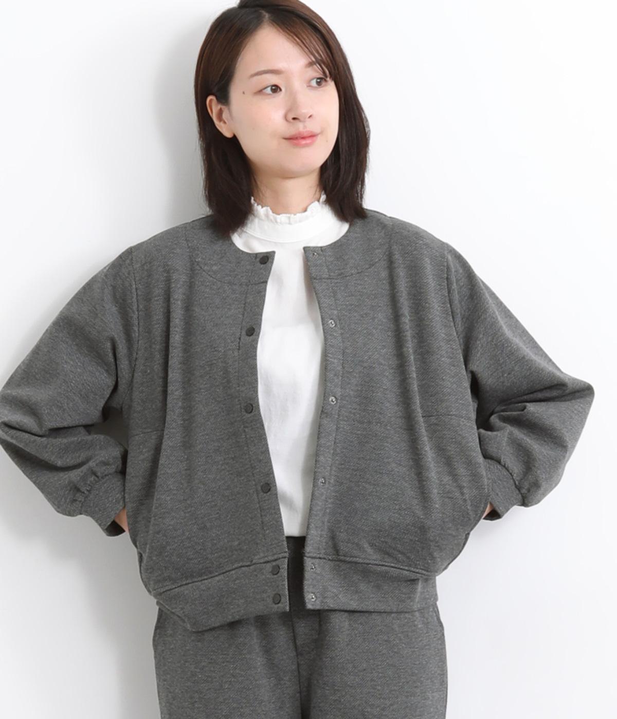 ツイルジャージ裏起毛カーディガン｜LILASIC（リラシク）の商品詳細