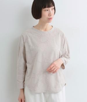 フラワージャカードプルオーバー