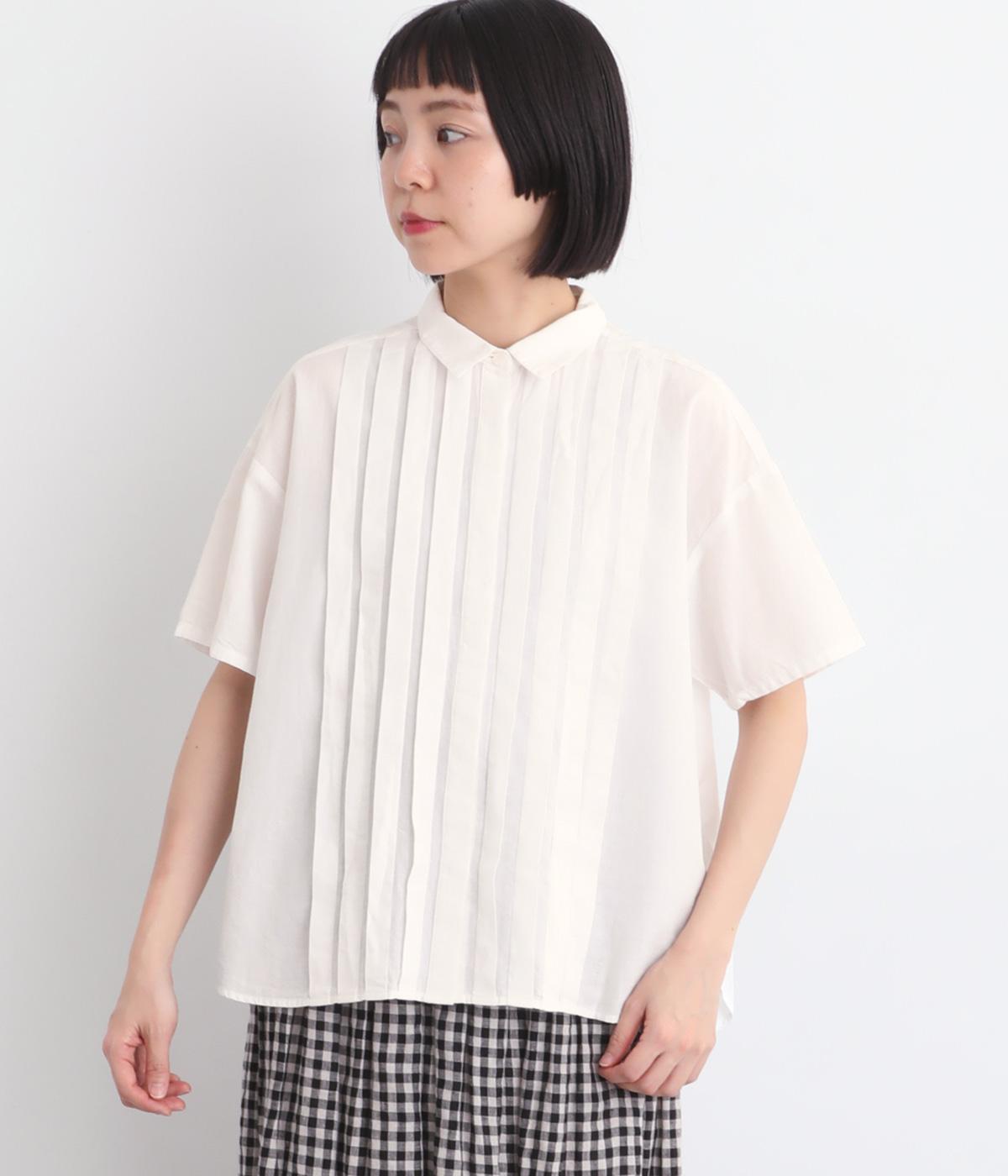 コットンリネンフロントタックブラウス｜LILASIC（リラシク）の商品詳細