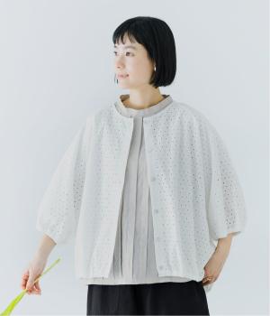 エンブロイダリーカーディガン