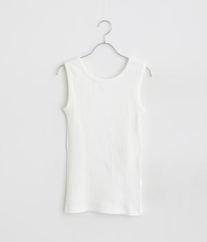 冷感コットン2wayタンク(オフホワイト-L)