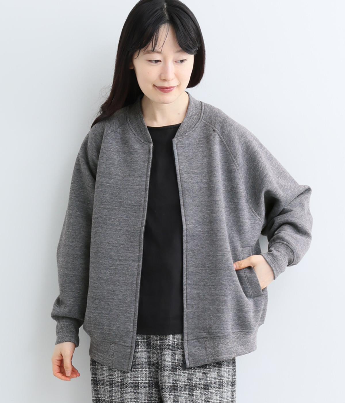 CHALAYAN デザインリブニットジップアップ ブルゾン ダンボールジップブルゾン｜LILASIC（リラシク）の商品詳細
