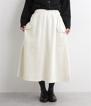 カーゴポケットスカート(オートミール-L)