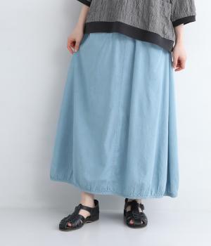 STワークバルーンスカート(インディゴブルー-L)