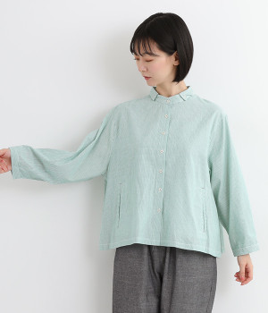 ミニカラーシャツジャケット