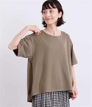 レイヤード風プルオーバー(モカ-L)