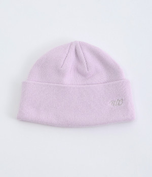 刺繍入りビーニーCAP(ピンク-ONESIZE)