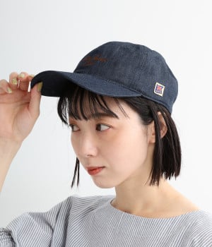 フロントロゴ刺繍ベースボールCAP(インディゴネイビー-ONESIZE)