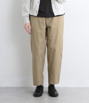 コットンツイル切替ポイントパンツ(ベージュ-M)