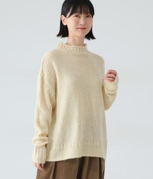 ガンジーニットプルオーバー(キナリ-L)