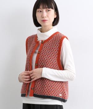 配色ポイントベスト(オレンジ-L)