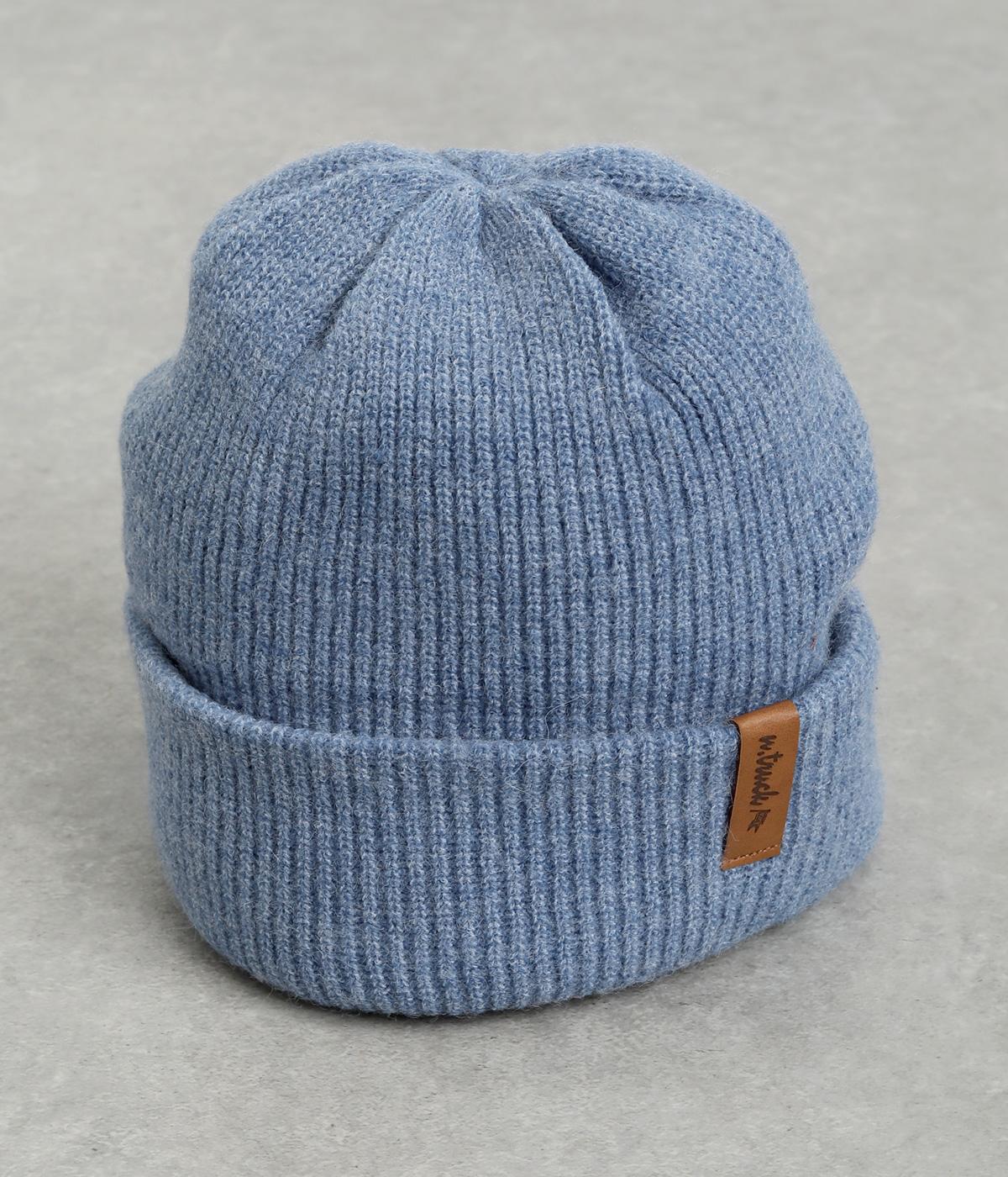 アウトドアニットキャップ(ブルー-F)