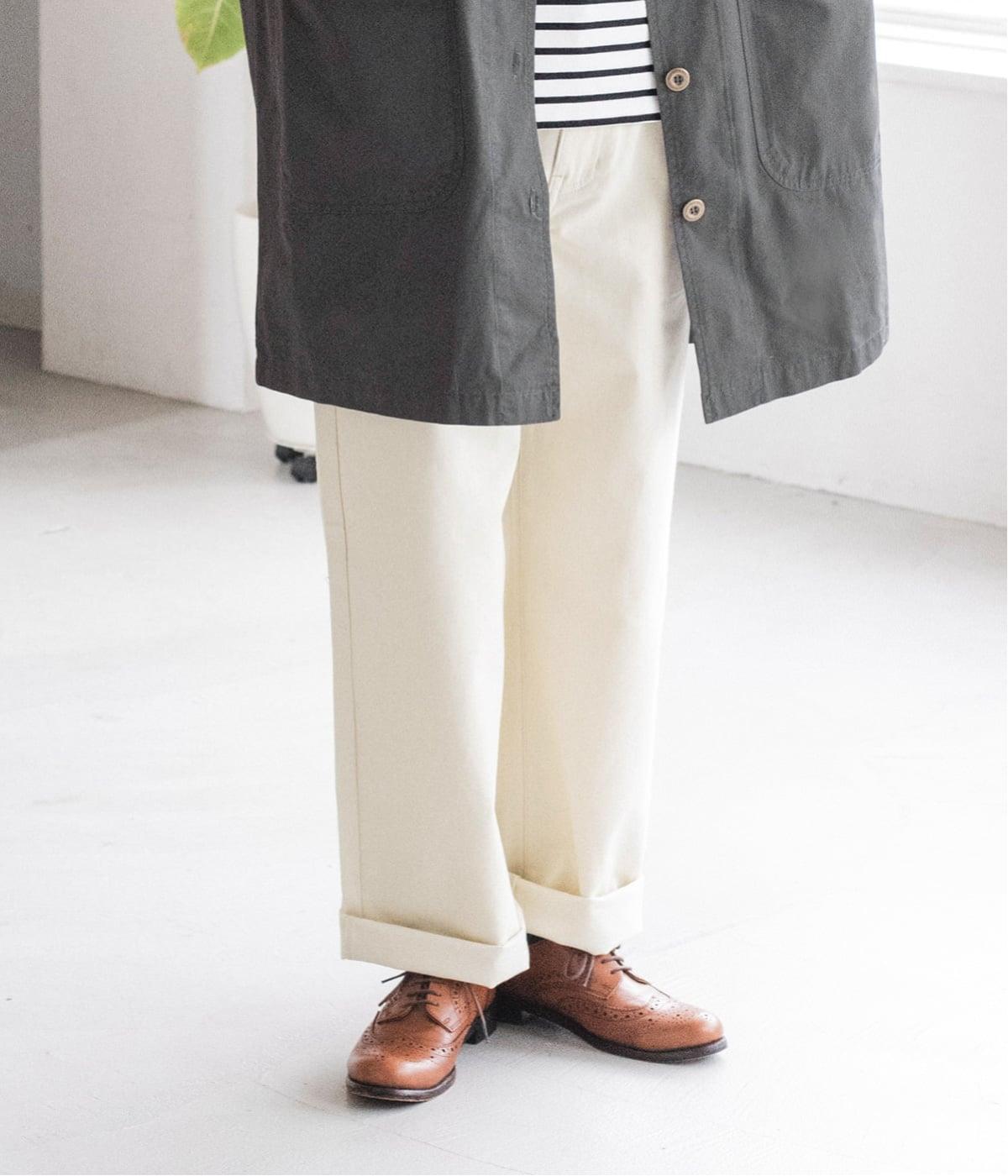 5ポケットストレートパンツ(キナリ-M)