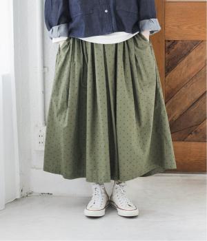 花柄ワイドギャザーパンツ