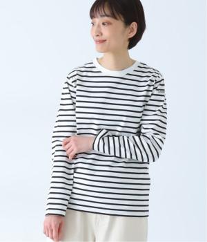 先染めボーダープルオーバー