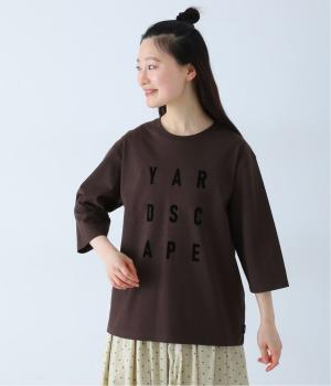 ロゴプリントプルオーバー(ブラウン-M)