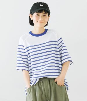 ボーダープリントラグランプルオーバー