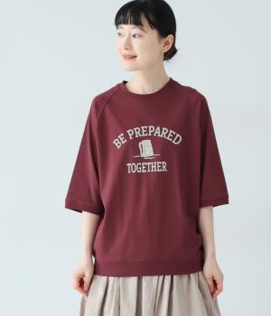 BE PREPARED Tシャツ(ボルドー-L)