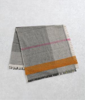 エアウールスクエアストール(Mグレー-F)