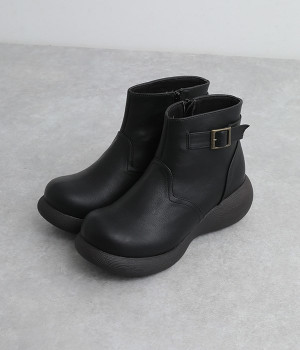 エンジニアブーツ(ブラック-S)