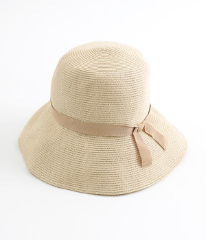 PKB RIBBON HAT(ナチュラル-ONESIZE)