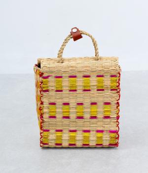 BOX COLOR BAG(イエロー-1)