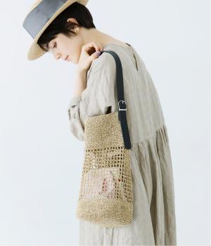 CYLINDER MESH BAG(ナチュラル-1)