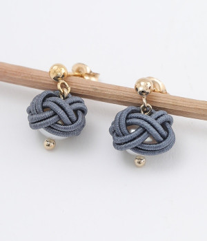 蕾　ピアス(利休鼠-ONESIZE)