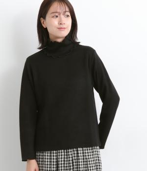 ニットソー　メロータートル(ブラック-F)