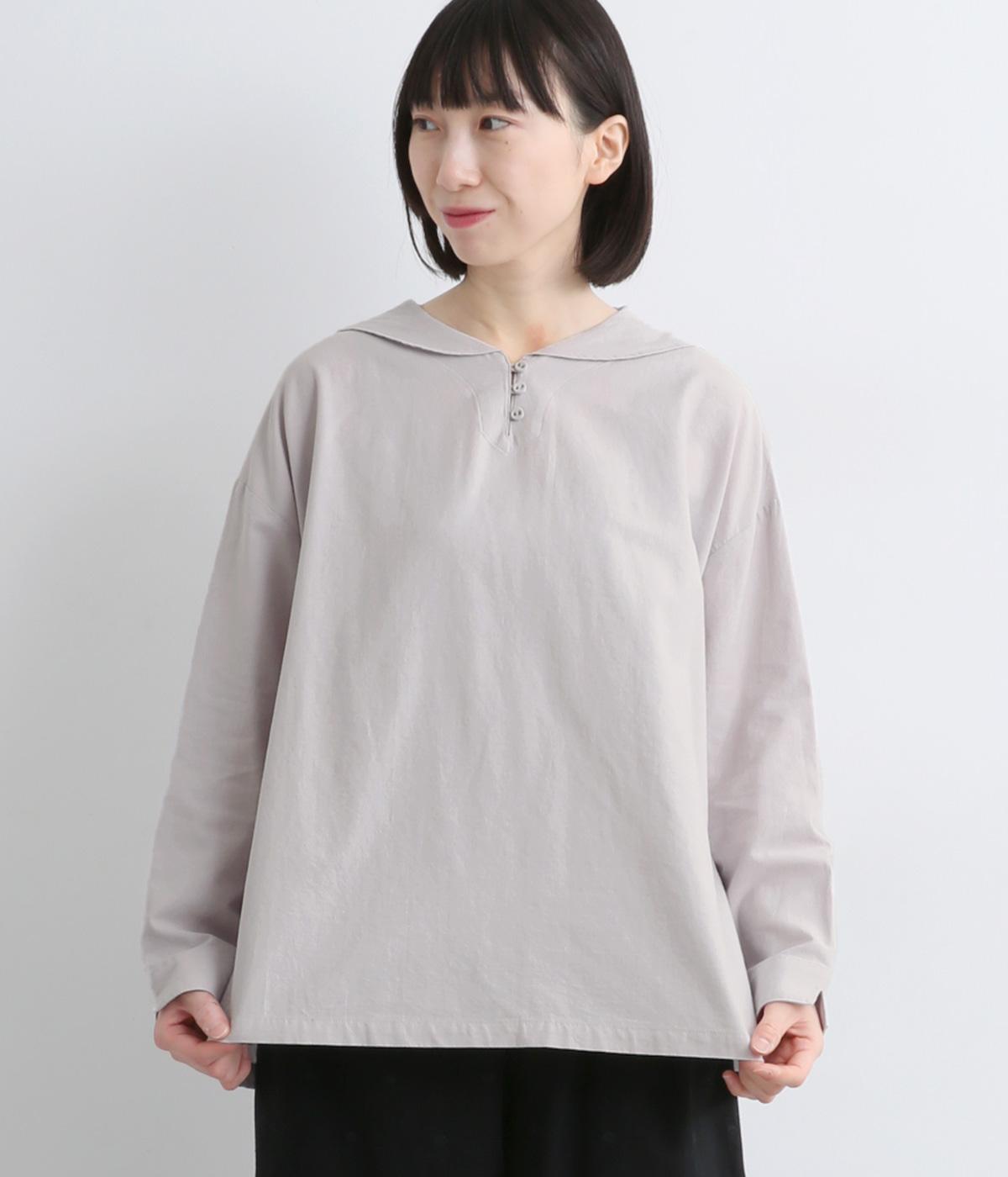 リネン調ツイルミディカラーブラウス｜ista-ire（イスタイーレ）の商品詳細