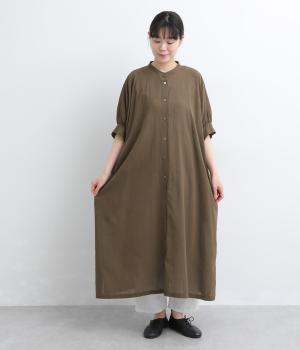 コットンガーゼ ドルマンワンピース