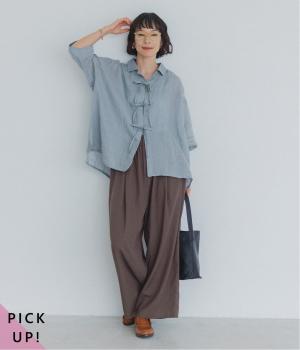 玄長なおこさんコラボ　軽やかに着られるブラウス