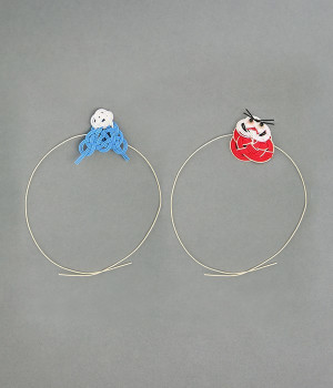 水引ＤＥＣＯ　富士山　だるま(カラー1-ONESIZE)