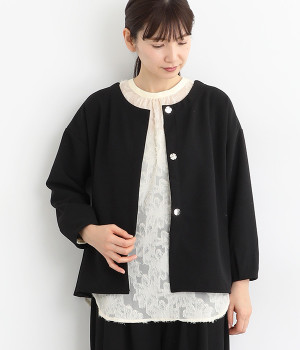 バックペプラムジャケット(クロ-ONESIZE)