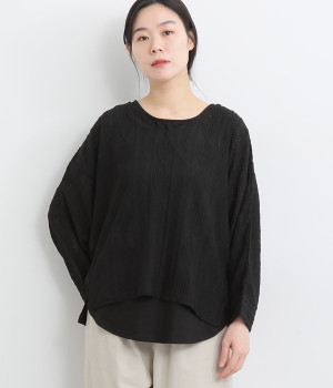 タンクアンサンブル ドルマンプルオーバー(クロ-ONESIZE)