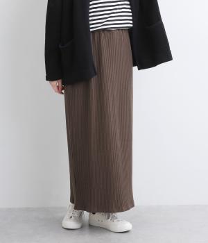 リブナロースカート(チャコール-F)