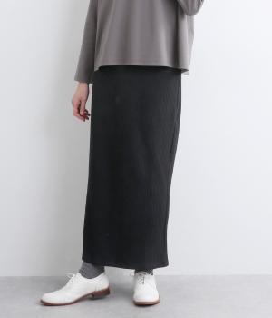 リブナロースカート(クロ-F)