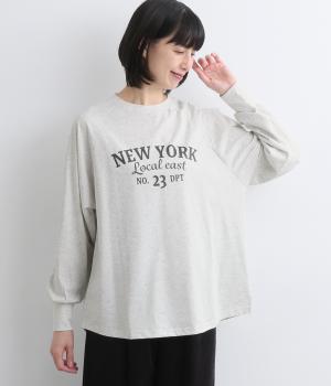 ラウンドロゴTEE(杢オフ-F)