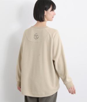 ダブルフェイス切替ラグランプルオーバー