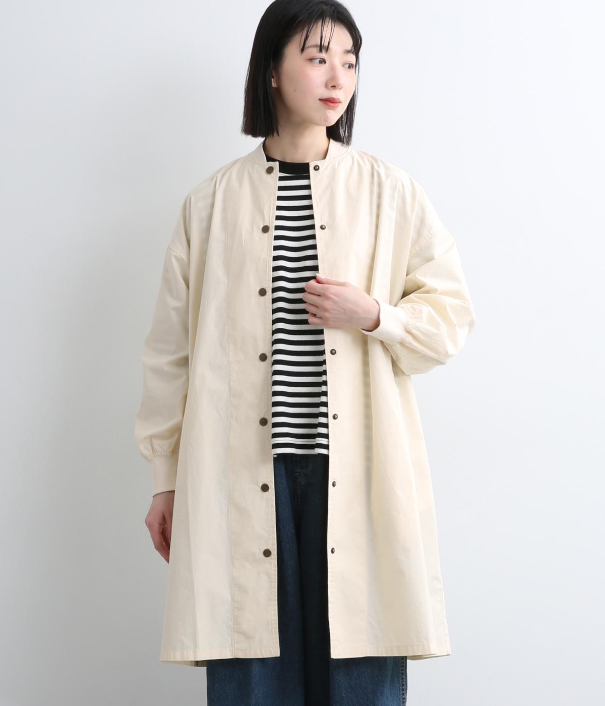 コットンタイプライターロングMA-1(アイボリー-F)