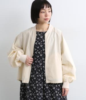 コットンタイプライター ショートラグランMA-1(アイボリー-F)