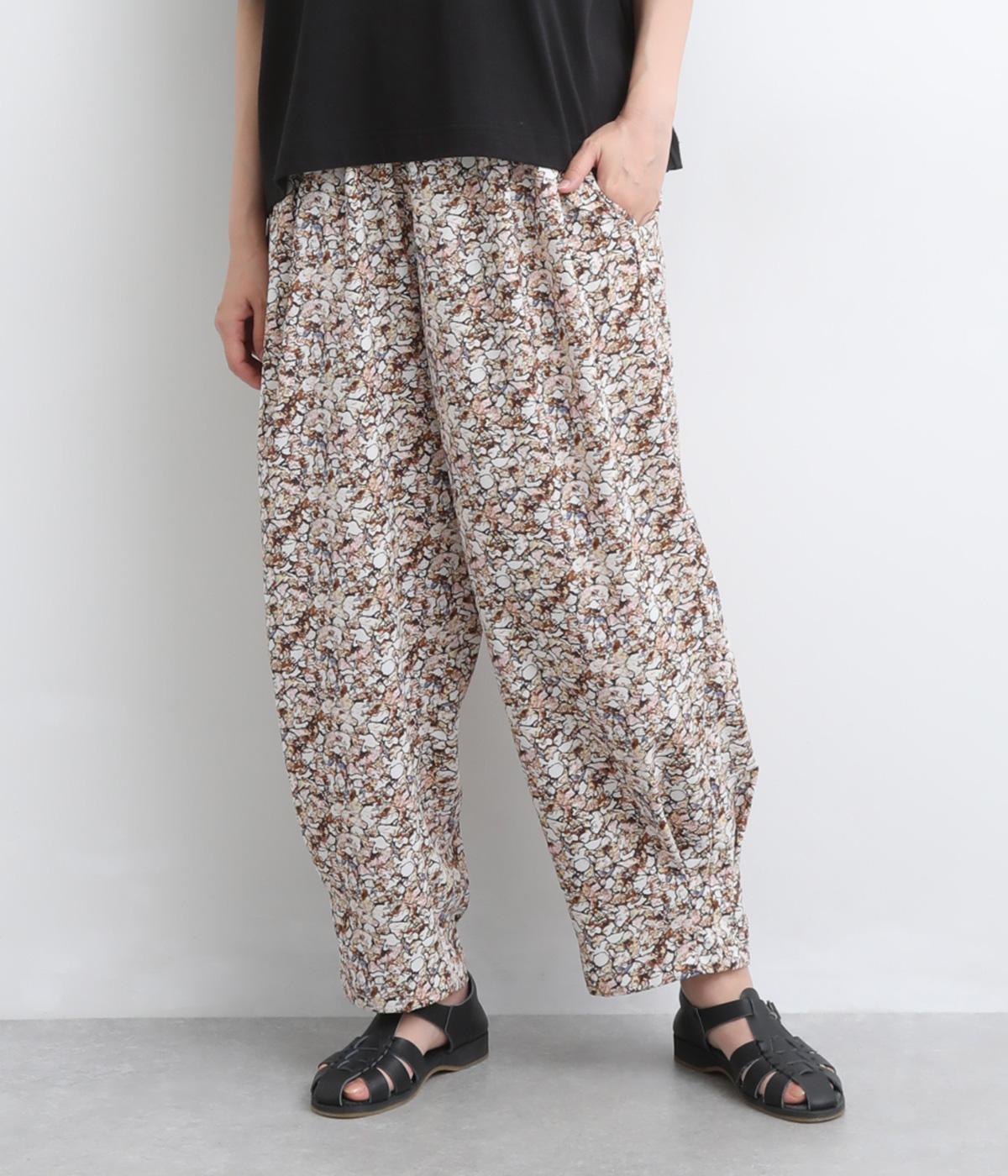 タックバルーンパンツ(ブラウン-F)